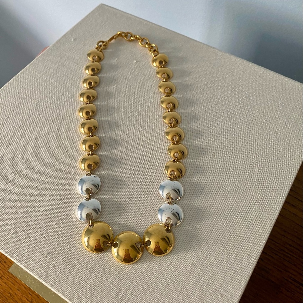 Gold and Silver Necklace
